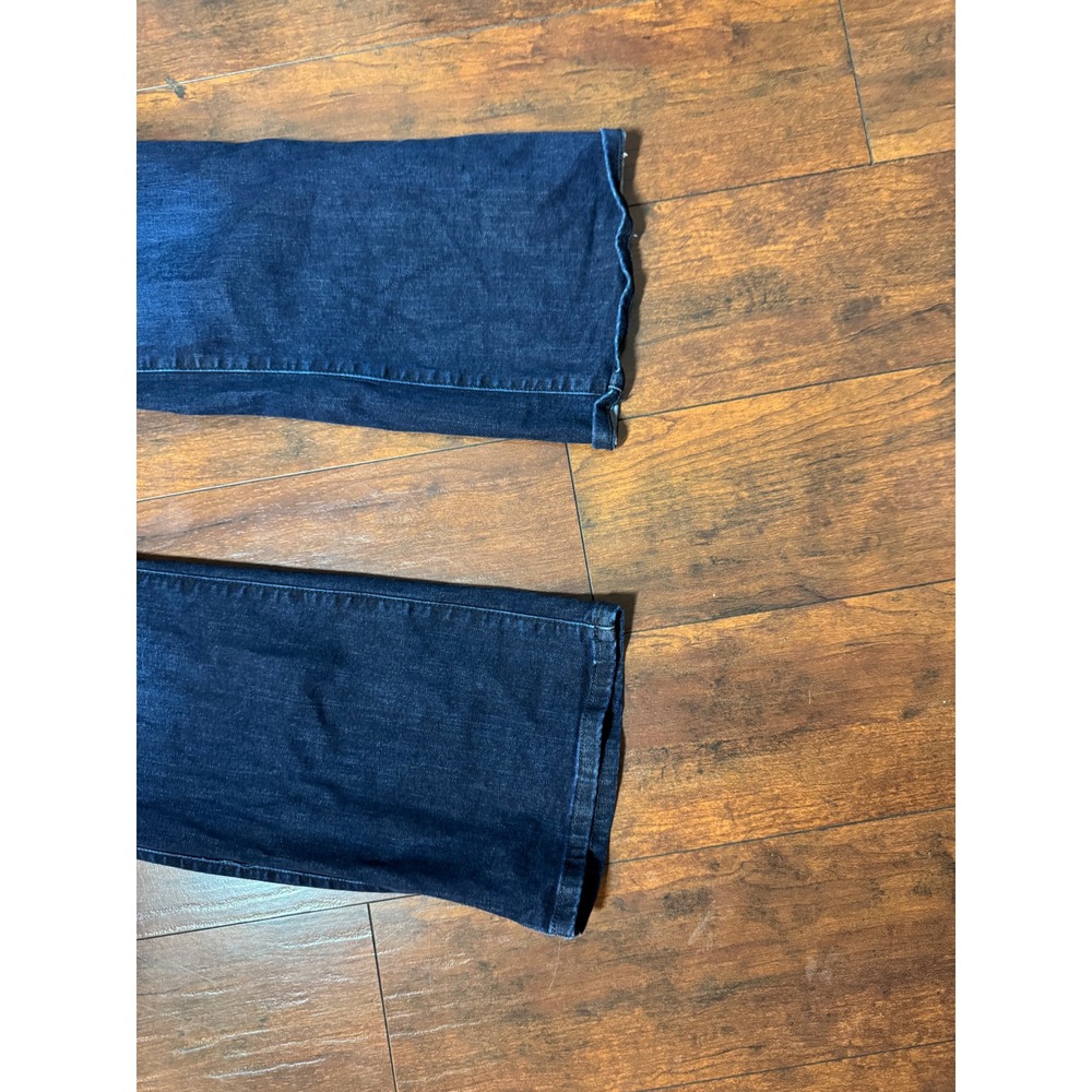 Torrid Lean Jean Slim Boot 2S Dark Wash Excellent Super Soft Pull On Denim Pants - Picture 2 of 7